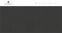 Desktop Screenshot of lorddesigns.com